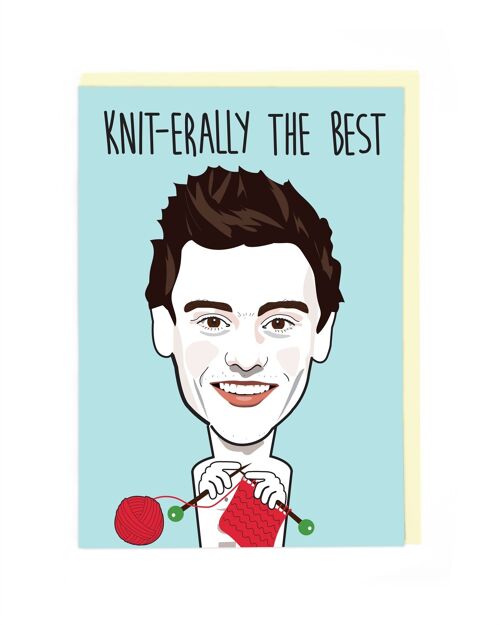 Knit-erally The Best Card
