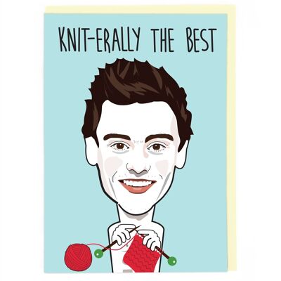 Knit-erally la mejor tarjeta