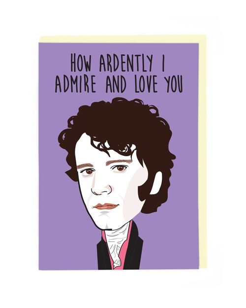 Admire and Love You Anniversary Card