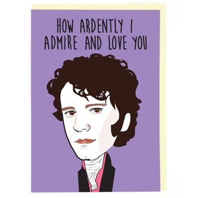 Admire and Love You Anniversary Card