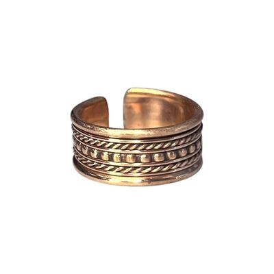 Boho Chic Copper Ring (#9)