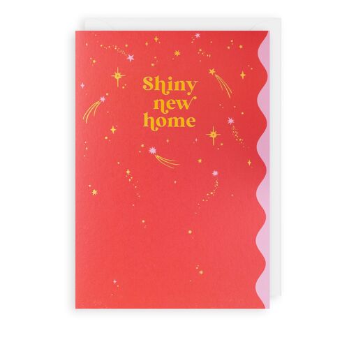 Shiny New Home Housewarming Card