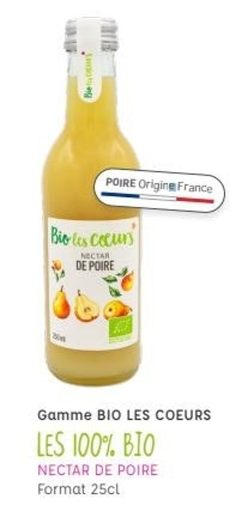 BLC- NECTAR DE POIRE BIO 25 CL