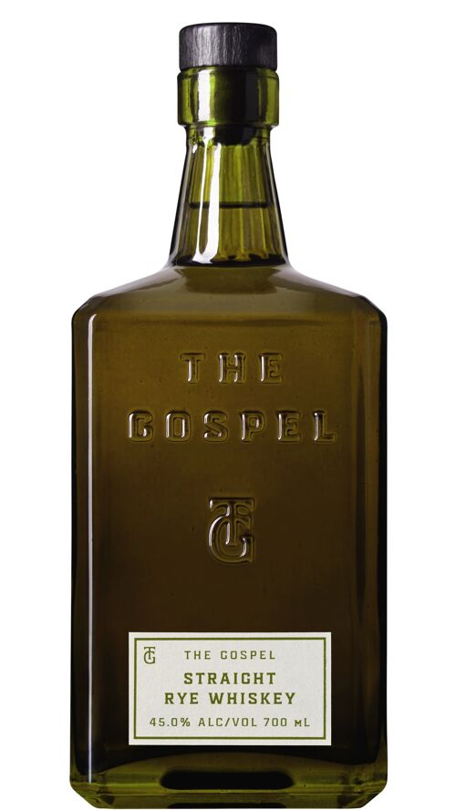 The Gospel Straight Rye Whiskey 45% Vol.