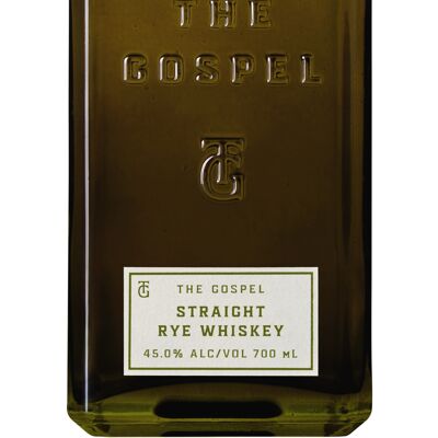 The Gospel Straight Rye Whisky 45% vol.