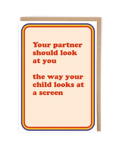 Your Partner Greeting Card