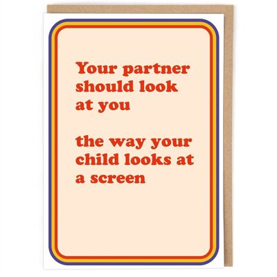 Your Partner Greeting Card