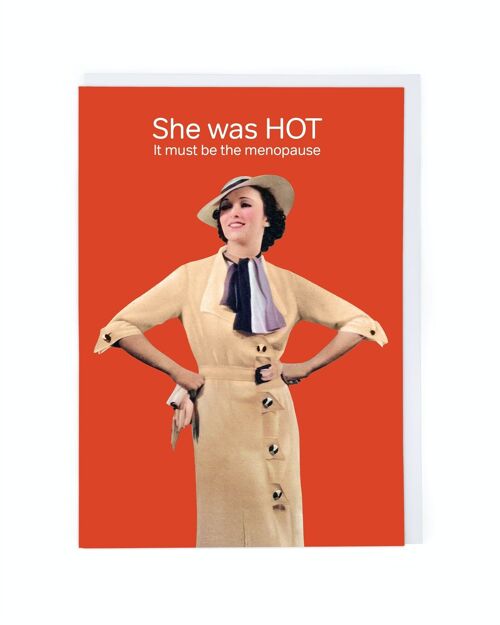 Menopause Greeting Card