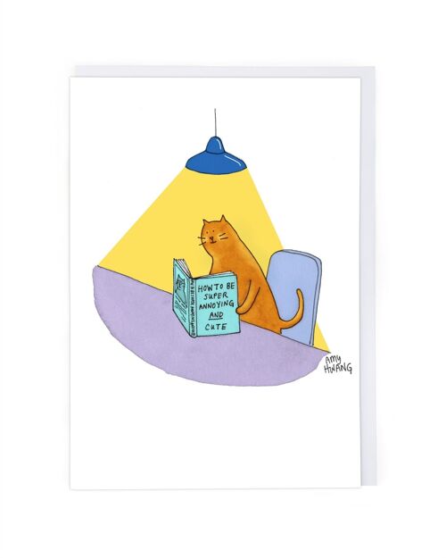 Annoying and Cute Greeting Card