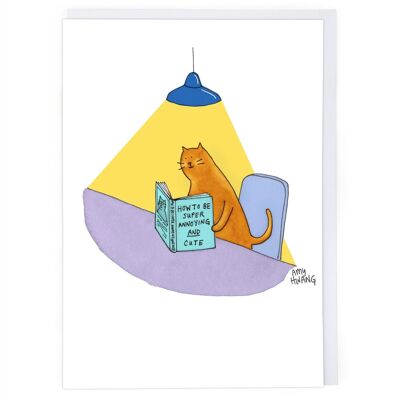 Annoying and Cute Greeting Card