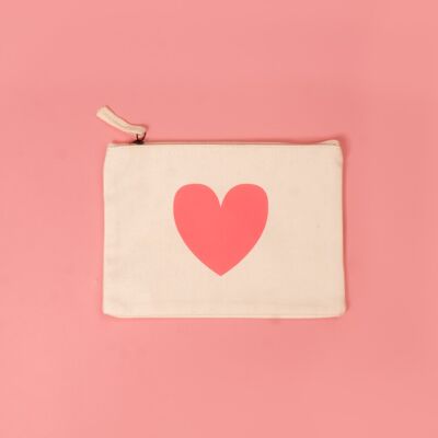 TROUSSE MODÈLE LOVE ROSE TAILLE M - 100% COTON BIOLOGIQUE - SÉRIGRAPHIÉE EN FRANCE