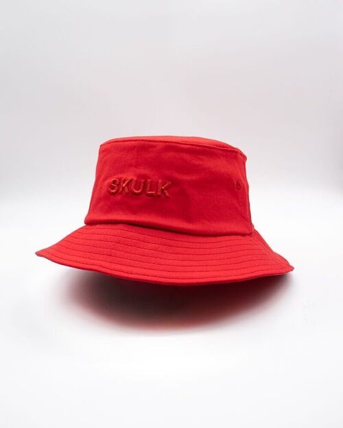 Bucket Hat Basic Red