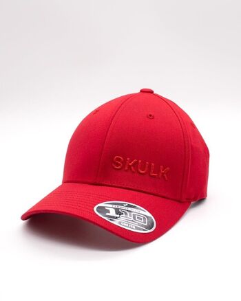 Casquette Basic SKULK Rouge 1