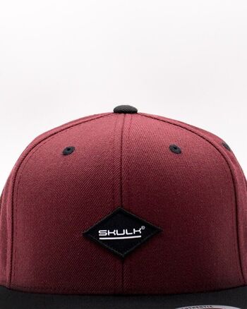 Casquette Since SKULK Bordeaux 2