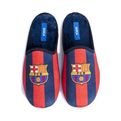 Chaussures à rayures du FC Barcelone