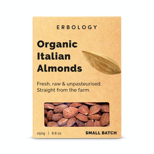 Organic Raw Italian Almonds