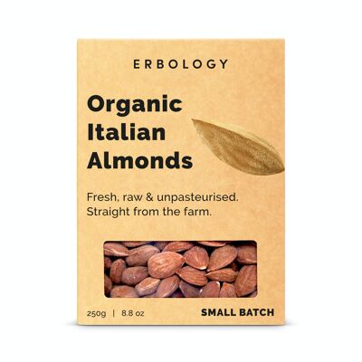 Organic Raw Italian Almonds