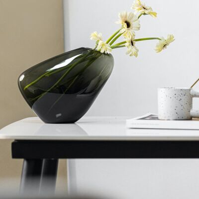 Modern vase, high design organic shape, KOOKY16GR