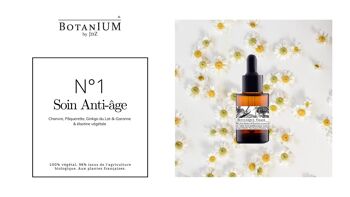 N°1 JOUVENCE = soin Botanique jour & nuit + sérum - Chanvre & Booster Elastine - grand format - Plantes locales 3