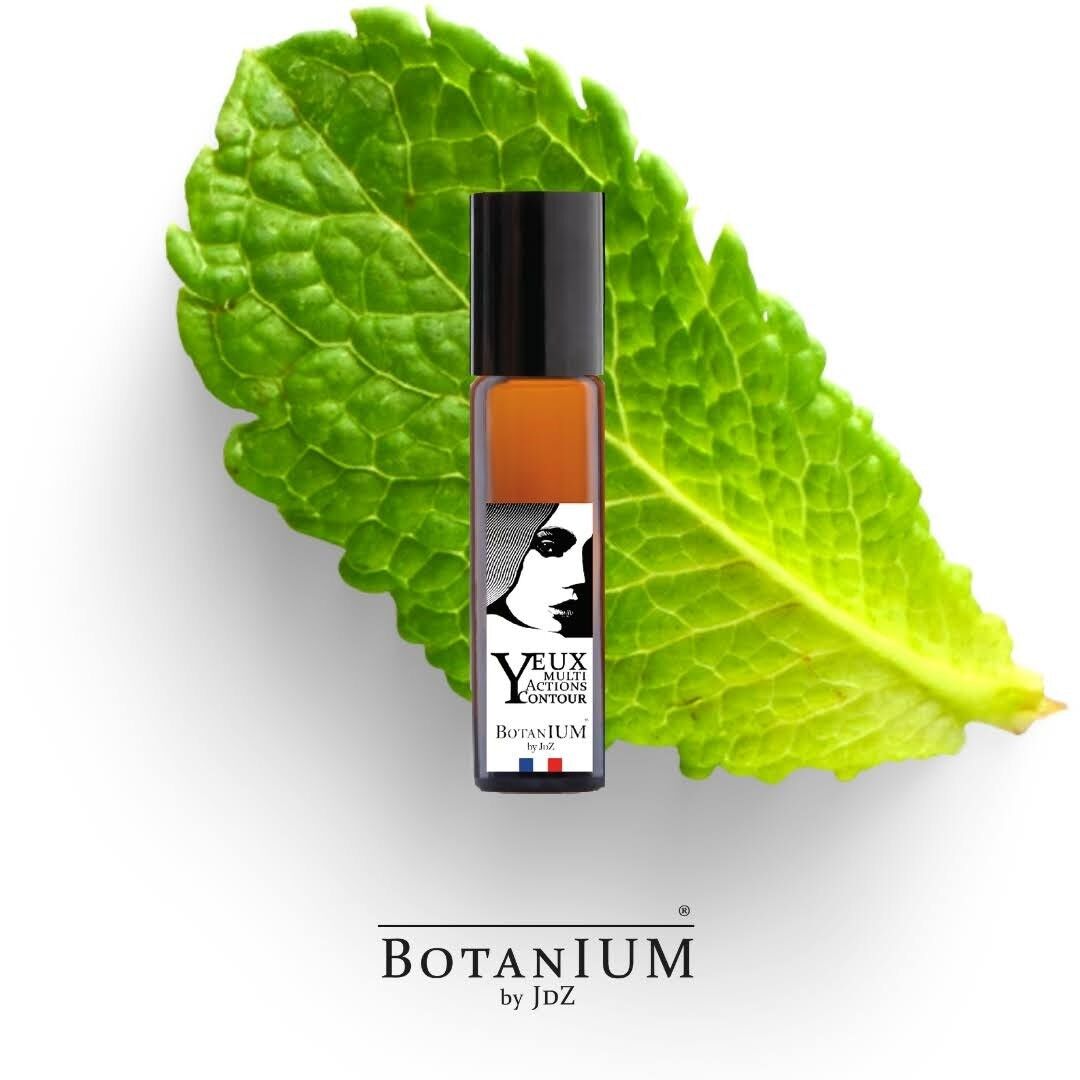 Botanical Eye Contour - Botanical peptides, organic mint, cucumber & apple - Local & French plants.100% natural