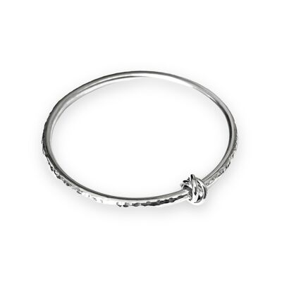 Dimple Bangle con nodo russo