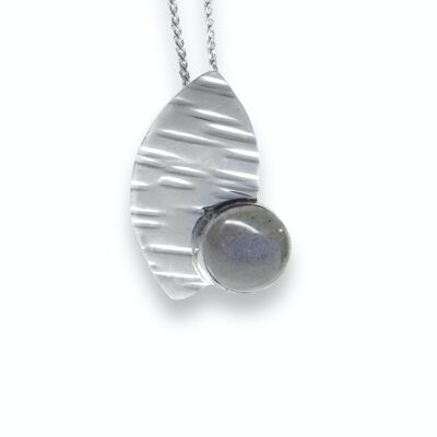 Pendentif Labradorite Écorce 10mm