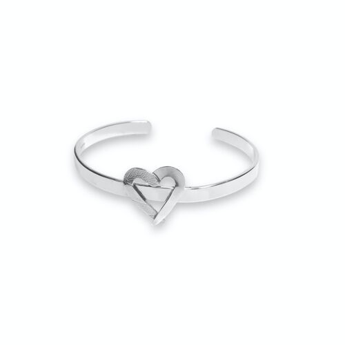 Heart Bangle Adj