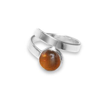 Bague Ambre 8mm 1