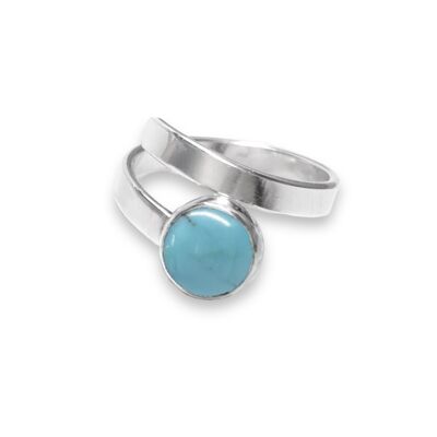 Bague Turquoise 8mm