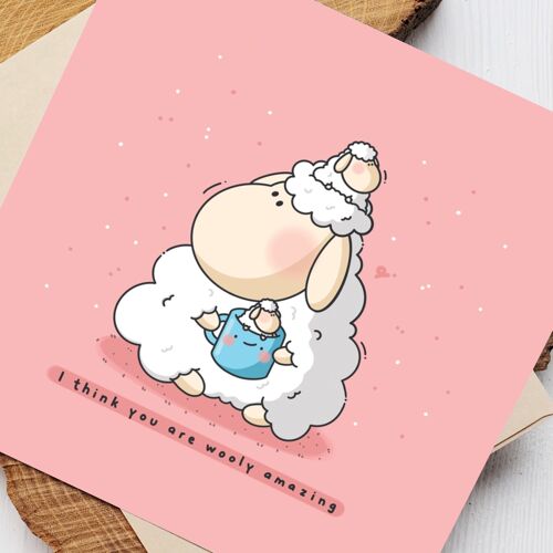 Cute Sheep Card