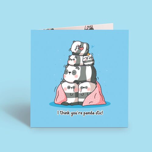 Panda Card | Friendship Card | Greeting Card