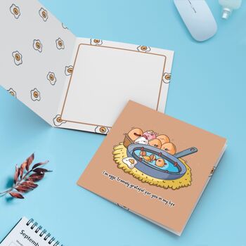 Eggs Card | Love Friendship Card | Greeting Card 2