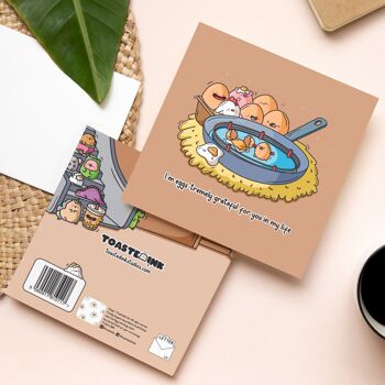 Eggs Card | Love Friendship Card | Greeting Card 3