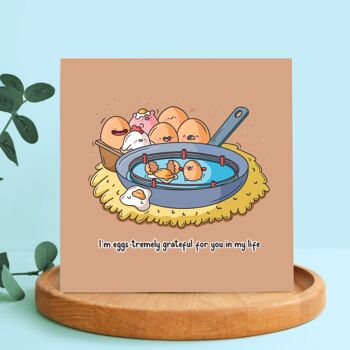 Eggs Card | Love Friendship Card | Greeting Card 5