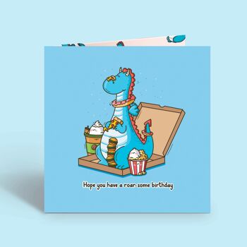 Carte Dragon | Carte d'anniversaire | Carte de voeux 1