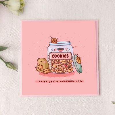 Biscuits Cookies Greetings card