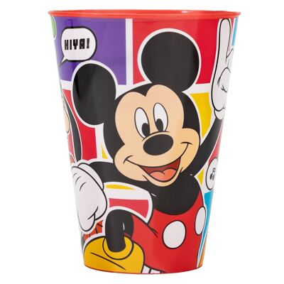 STOR LARGE EASY GLASS 430 ML MICKEY MOUSE BETTER TOGETHER