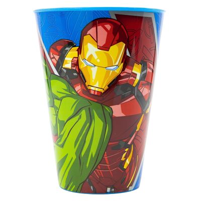 LAGERUNG GROSSES EINFACHES GLAS 430 ML AVENGERS HERALDIC ARMY