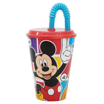 STOR ROUND GLASS EASY 430 ML MICKEY MOUSE BETTER TOGETHER