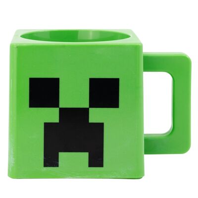 STOR SQUARE PP CUP 290 ML MINECRAFT CREEPER