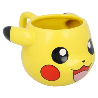 STOR MUG IN CERAMICA 3D 500 ML IN CONFEZIONE REGALO POKEMON PIKACHU