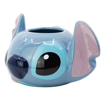 STOR TAZA CERAMICA 3D 375 ML EN CAJA REGALO STITCH