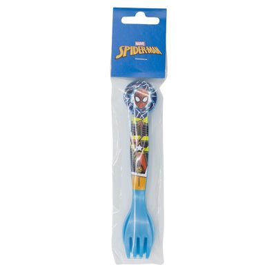 STOR SET OF 2 PP CUTLERY SPIDERMAN MIDNIGHT FLYER