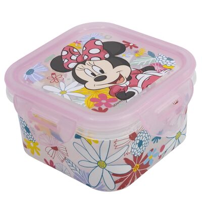 STOR SQUARE CONTAINER 290 ML MINNIE MOUSE SPRING LOOK