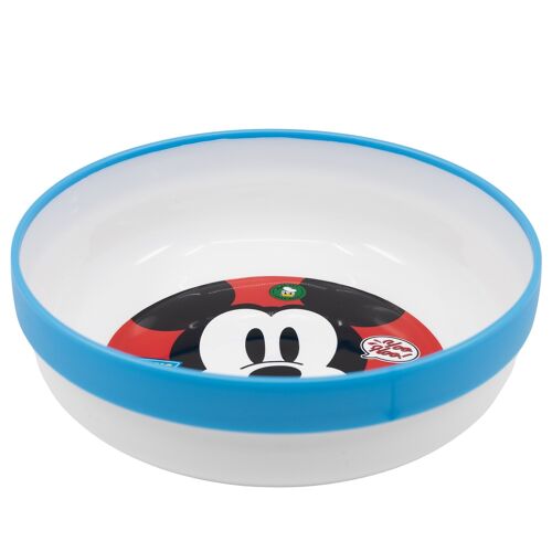 STOR CUENCO ANTIDESLIZANTE PREMIUM BICOLOR MICKEY MOUSE FUN-TASTIC