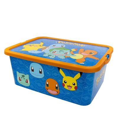 STOR BOX CLICK 13 L POKEMON ROCK