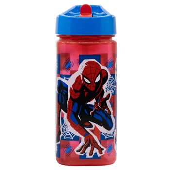 STOR FLACON CARRÉ 530 ML SPIDERMAN ARACHNID GRID