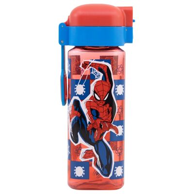 BOTTIGLIA STOR ROBOT CON CHIUSURA 550 ML SPIDERMAN ARACNID GRIGLIA