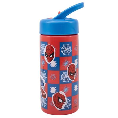 STOR BOTELLA PP PLAYGROUND 410 ML SPIDERMAN ARACHNID GRID