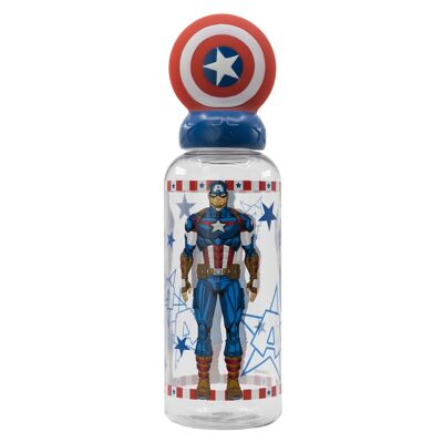 STOR FIGURINE BOUTEILLE 3D 560 ML AVENGERS INVINCIBLE FORCE CAPTAIN AMERICA